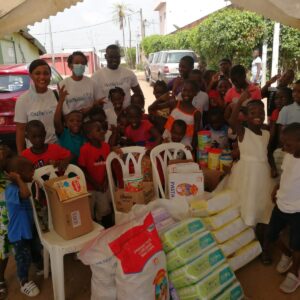 orphanages through donations